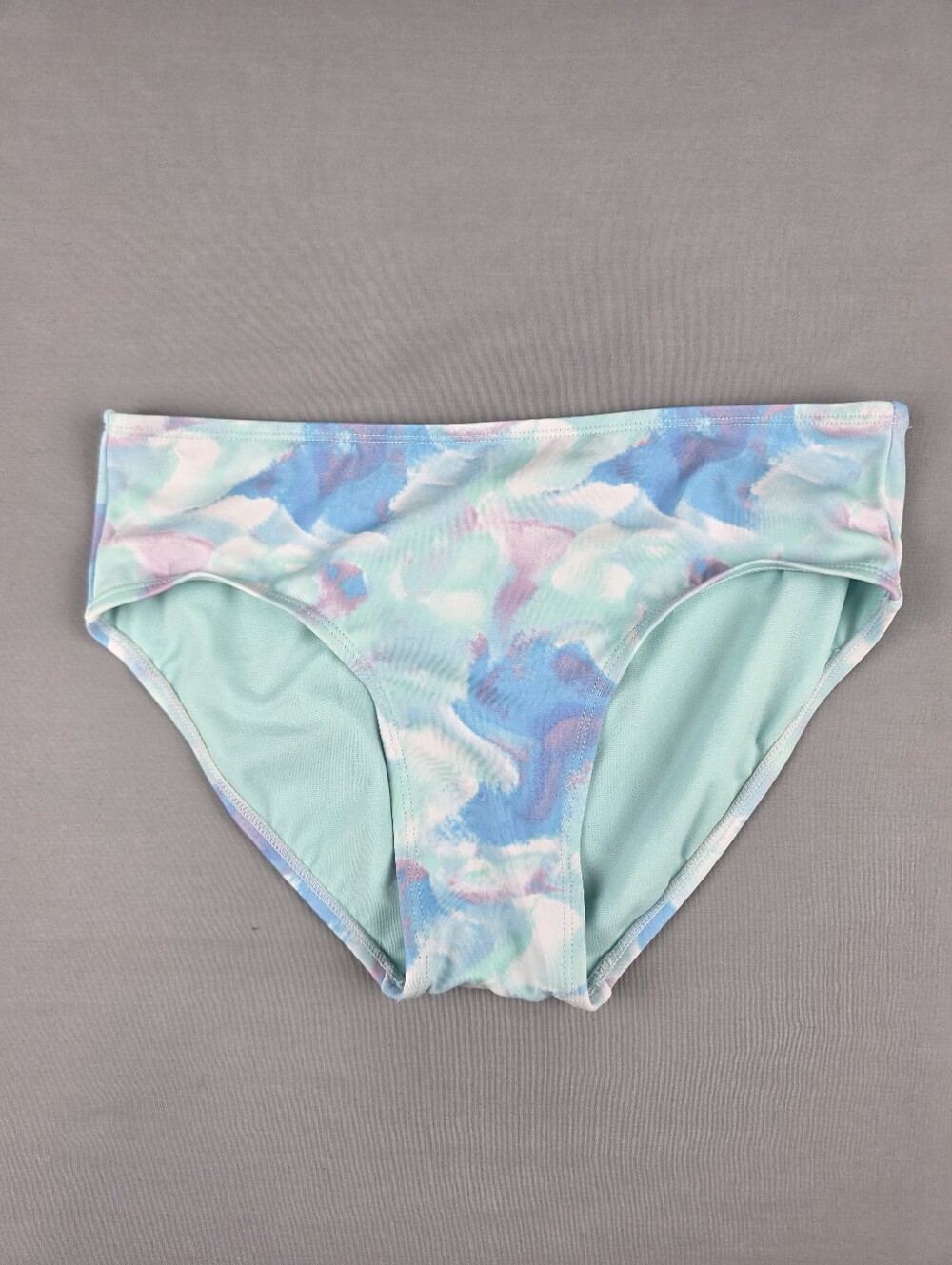 Justice Girls/Juniors Bathing Suit Bottoms Size 20/Large Pastel Hipster Tie Dye